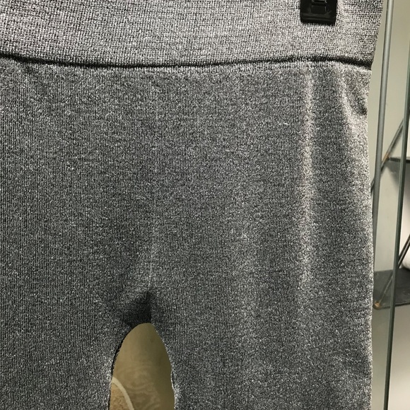 Soft shimmering silver/grey tights - Picture 4 of 4